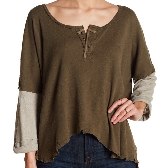 We The Free Tops - Free People We The Free Star Henley Top